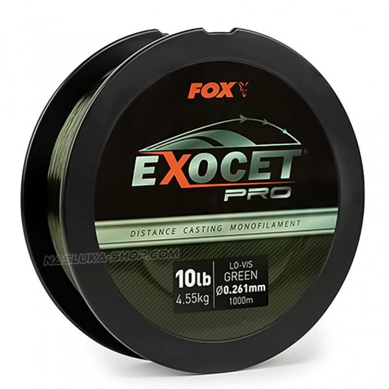 Μεσινέζα Fox Exocet Pro Distance Casting Mono - Lo-Vis Green - 1000μ