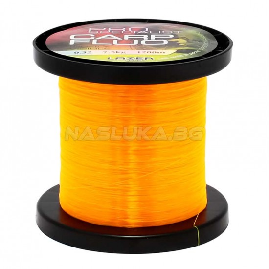 Πετονιά για ψάρεμα κυπρίνου Pro Specialist Carp Fluo - 1200μ