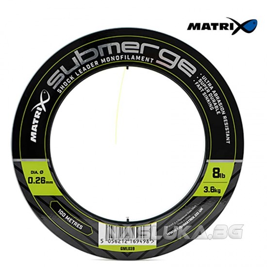 Matrix Submerge Shock Leader Mono - 100 μ