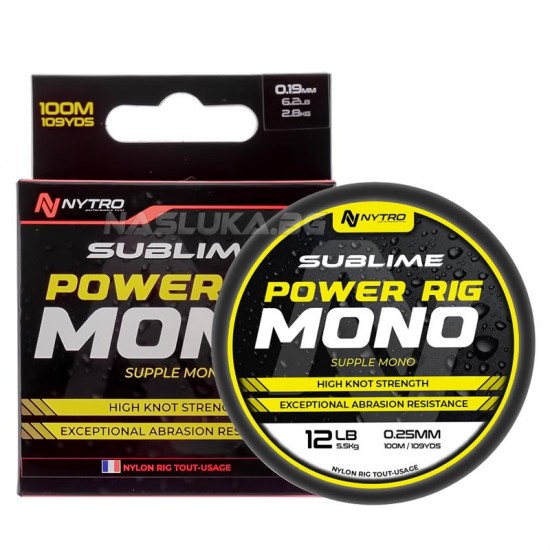 Μεσινέζα Nytro Sublime Power Rig Mono - 100μ