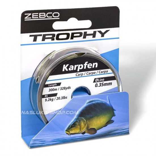 Πετονιά για ψάρεμα κυπρίνου Zebco Trophy Karpfen - 300μ