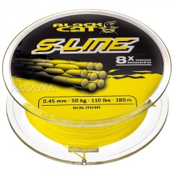 Νήμα για ψάρεμα γουλιανού Black Cat S-Line - 180μ