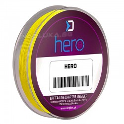 8κλωνο Νήμα Delphin Hero 8 - Fluo Yellow - 117μ