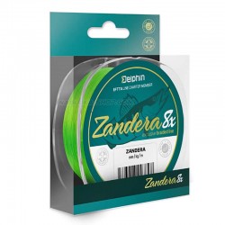 Νήμα 8κλωνο για spinning Delphin Zandera 8X Fluo Green - 150μ
