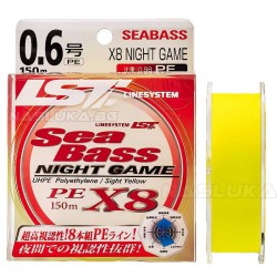Νήμα Line System Sea Bass Night Game PE X8 - 150μ