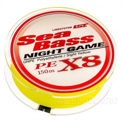 Νήμα Line System Sea Bass Night Game PE X8 - 150μ