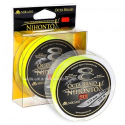 Νήμα Mikado Nihonto Octa Braid Fluo Yellow - 150μ