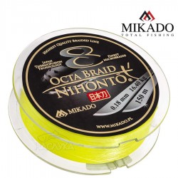Νήμα Mikado Nihonto Octa Braid Fluo Yellow - 150μ
