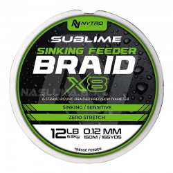 Βυθιζόμενο Νήμα Nytro Sublime Sinking Feeder Braid X8 - 150μ