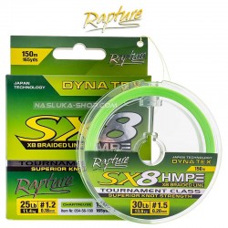 Νήμα 8κλωνο Rapture Dyna Tex Depth Finder SX8 - Chartreuse - 150μ
