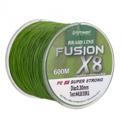 Νήμα 8κλωνο Remixon Fusion Braid X8 Πράσινο 600μ