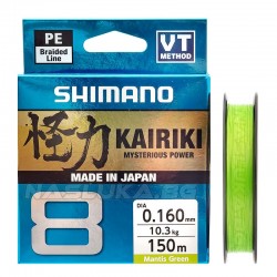 Νήμα Shimano Kairiki Mantis Green 8 - 150μ