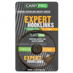 Πετονιά για παράμαλλα Carp Pro Sinking Hooklink - Weedy Green