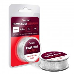 Λάστιχο Feeder Delphin Powa Gum Absorber - Clear