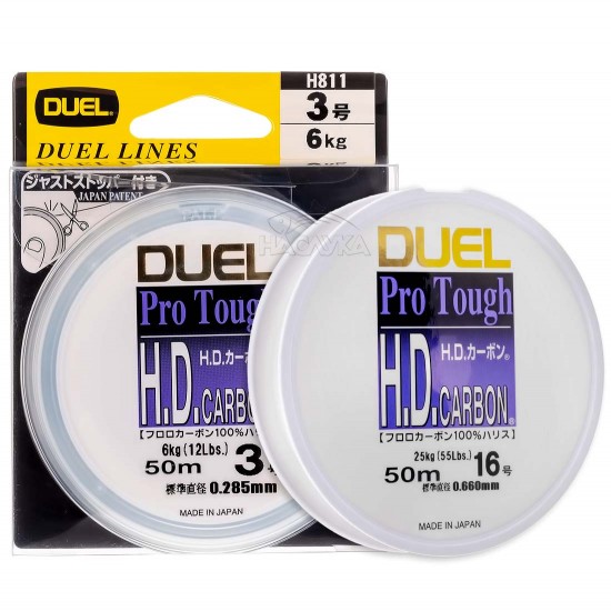Fluorocarbon Παράμαλλα Duel Pro Tough 50μ