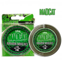 Плетено влакно за  поводи за сом MadCat Spliceable Leader Line 25м