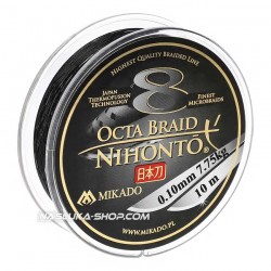 Νήμα 8κλωνο Mikado Nihonto Octa Braid Black - 10μ