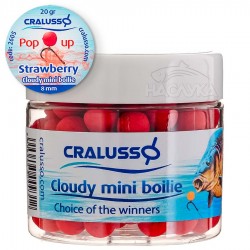Pop-up Cralusso Cloudy Mini Boilie - Strawberry/Φράουλα