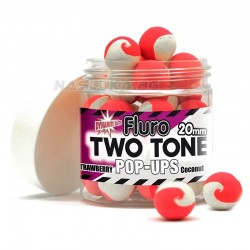 Μαλάγρα Pop-Up  Dynamite Baits Fluro Two Tone 15χλστ- Strawberry & Coconut Cream