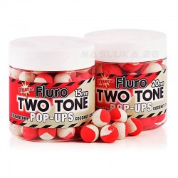 Μαλάγρα Pop-Up  Dynamite Baits Fluro Two Tone 15χλστ- Strawberry & Coconut Cream