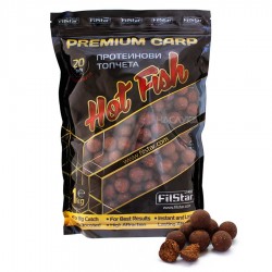Μπάλες Πρωτεΐνης FilStar Premium Carp - Hot Fish