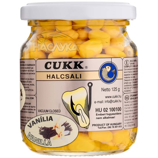 Καλαμπόκι για ψάρεμα Cukk Βανίλια