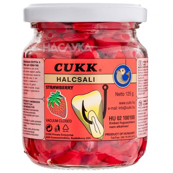 Καλαμπόκι για ψάρεμα Cukk Φράουλα