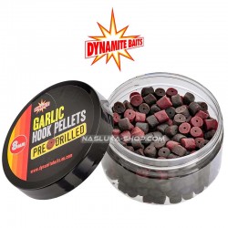  Dynamite Baits Hook Pellets Pre-Drilled - Garlic