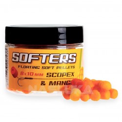 Μαλάγρα Pellets Madix Softers 8х10χλστ- Scopex & Mango