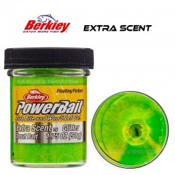 Πάστα Ψαρέματος Πέστροφας Berkley Extra Scent Glitter - Fluo Green-Yellow