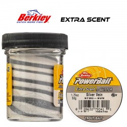 Πάστα Ψαρέματος Πέστροφας Berkley Extra Scent Glitter - Silver Vein
