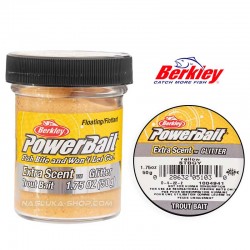 Πάστα Ψαρέματος Πέστροφας Berkley Extra Scent Glitter - Yellow