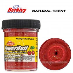 Πάστα Ψαρέματος Πέστροφας Berkley Natural Scent Glitter - Chunky Cherry