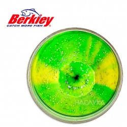 Μαλάγρα Πάστα για ψάρεμα πέστροφας Berkley Natural Scent Glitter - Liver - Fluorescent Green Yellow
