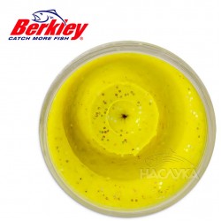 Μαλάγρα πάστα για ψάρεμα πέστροφας Berkley Natural Scent Glitter - Garlic - Sunshine Yellow