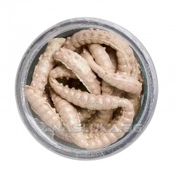 Τεχνητό Σιλικόνης Berkley Powerbait Sparkle Honey Worm - Banana Boost - Natural/Scales