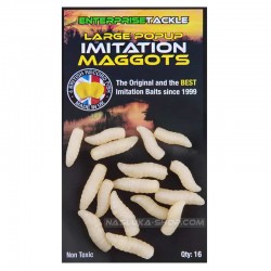Τεχνητό λευκό σκουλήκι Enterprise Popup Imitation Maggots - White