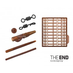 Σετ 10 αρματωσιές για ψάρεμα κυπρίνου The End