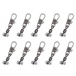 Στριφτάρια με χάντρες για ψάρεμα Match Delphin Head Swivel