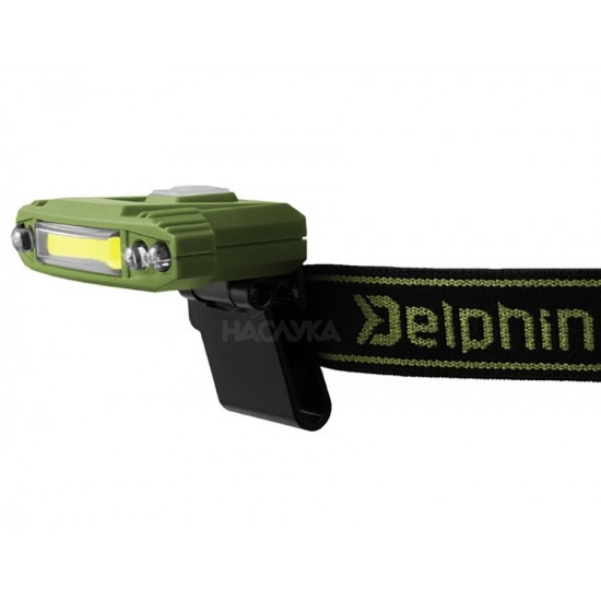 Φακός Κεφαλής Delphin Razor USB