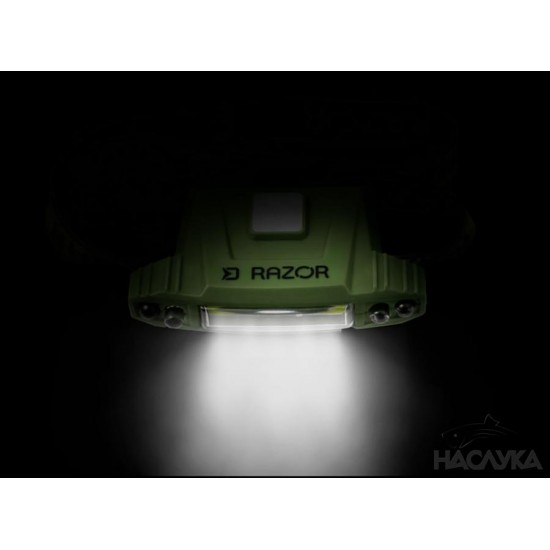 Φακός Κεφαλής Delphin Razor USB