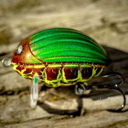 Wobbler Salmo Lil Bug - Χρώμα GBG