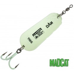 Τεχνητό δόλωμα MADCAT Twin Turbine Spoon - Glow In The Dark