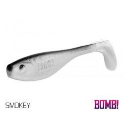 Σετ 5 τμχ Τεχνητά Σιλικόνες Delphin BOMB Fatty - 10 εκ - χρώμα Smokey