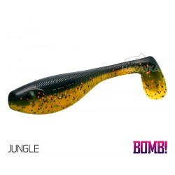 Σετ 5 τμχ Τεχνητά Σιλικόνες Delphin BOMB Fatty - 10 εκ - χρώμα Jungle