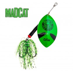 Τεχνητό για ψάρεμα γουλιανού MADCAT Big Blade Spinners - Green