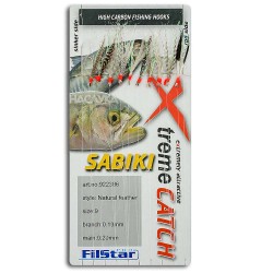 Τσαπαρί FilStar Sabiki Natural Feather