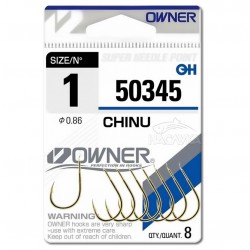 Αγκίστρια Owner Chinu Gold 50345