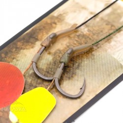 Αρματωσιές για ψάρεμα κυπρίνου FOX Wide Gape Beaked PVA Bag Rigs