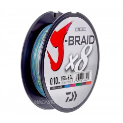 Νήμα Daiwa J-BRAID 150μ multi color